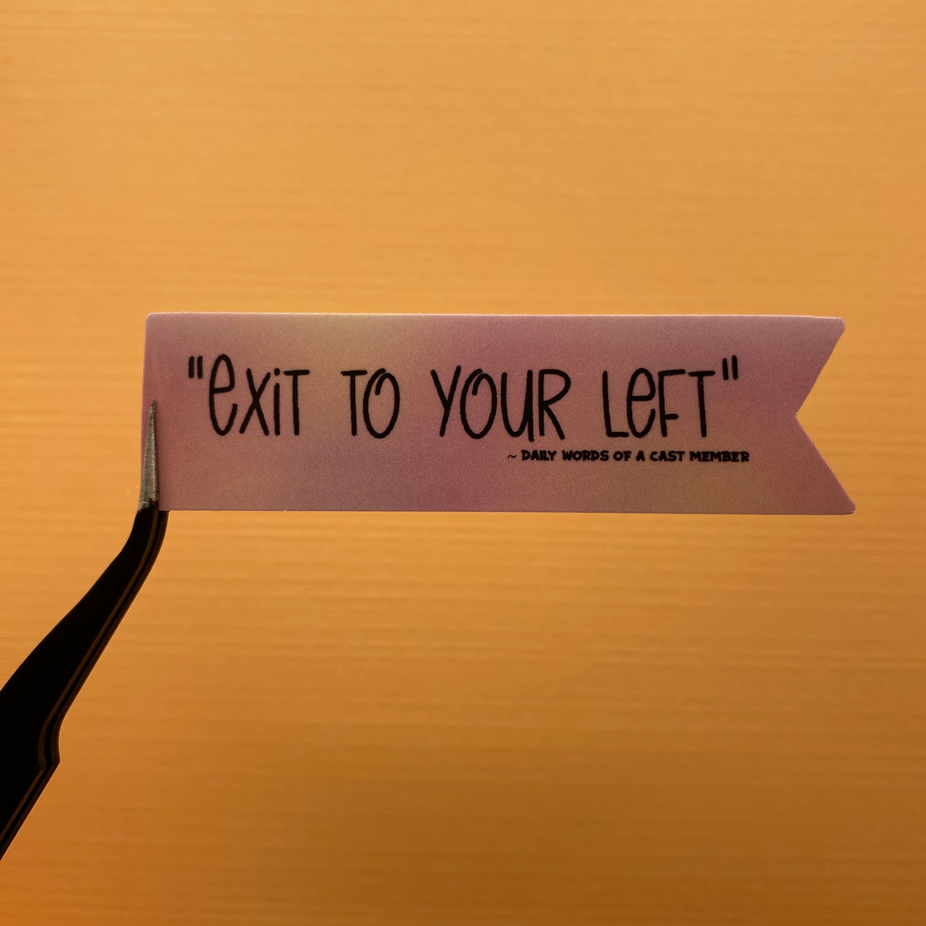 Daily Words of a Cast Member Stickers