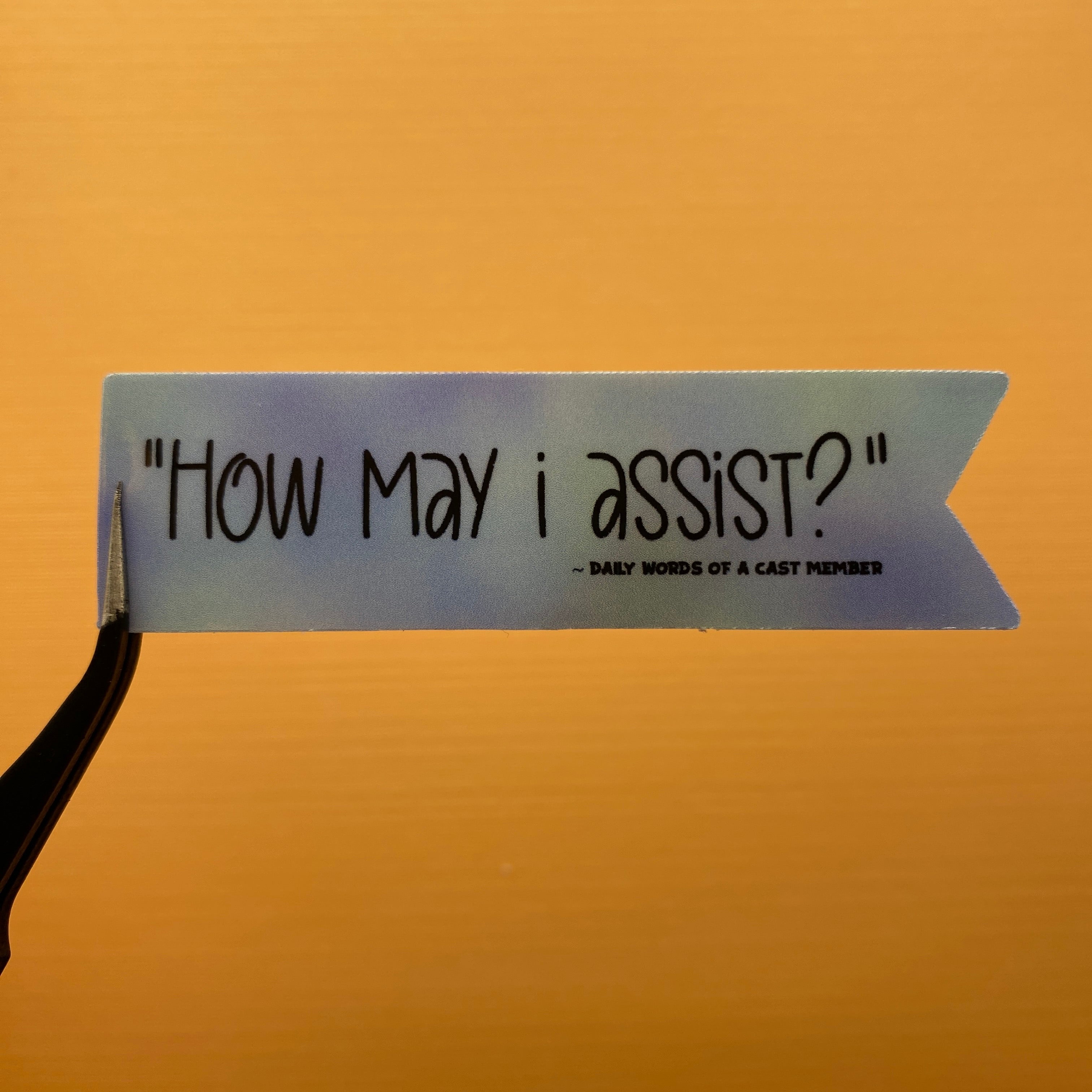 Daily Words of a Cast Member Stickers