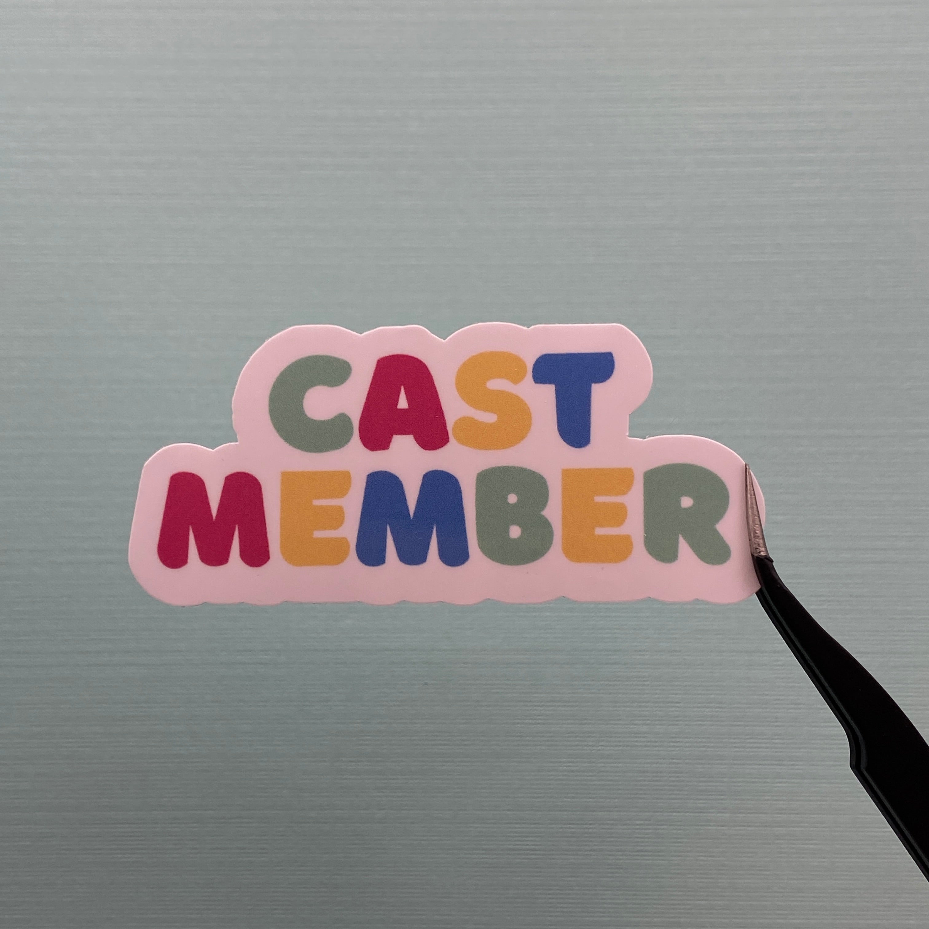 Colorful Cast Member Pixie Dust Stickers