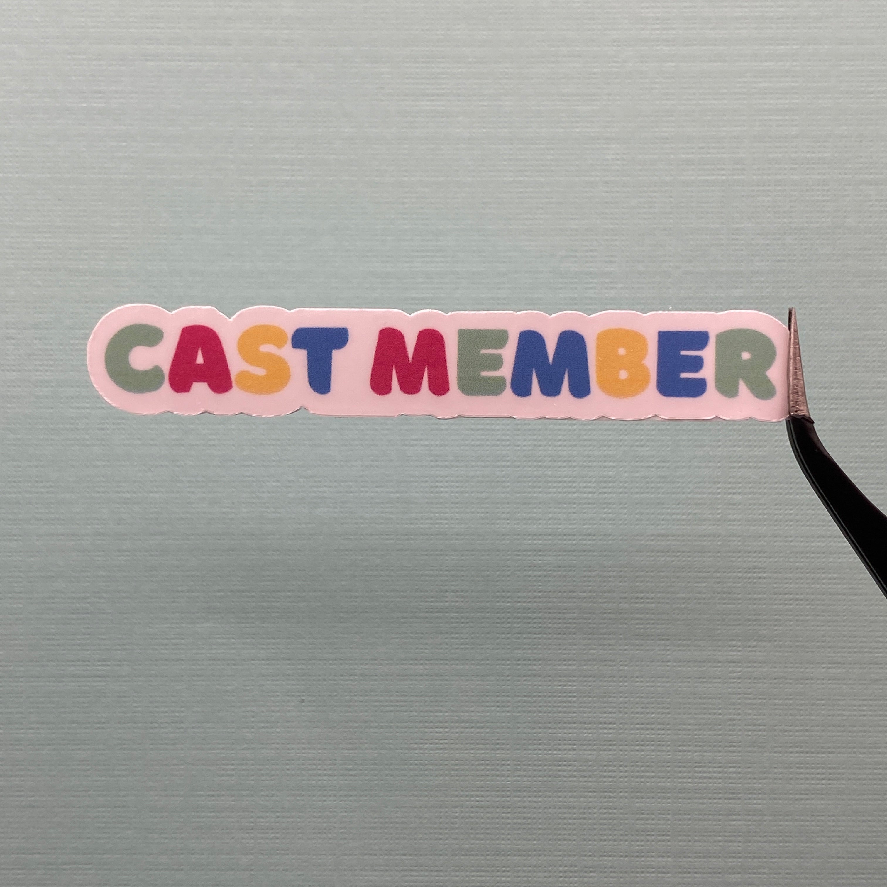 Colorful Cast Member Pixie Dust Stickers