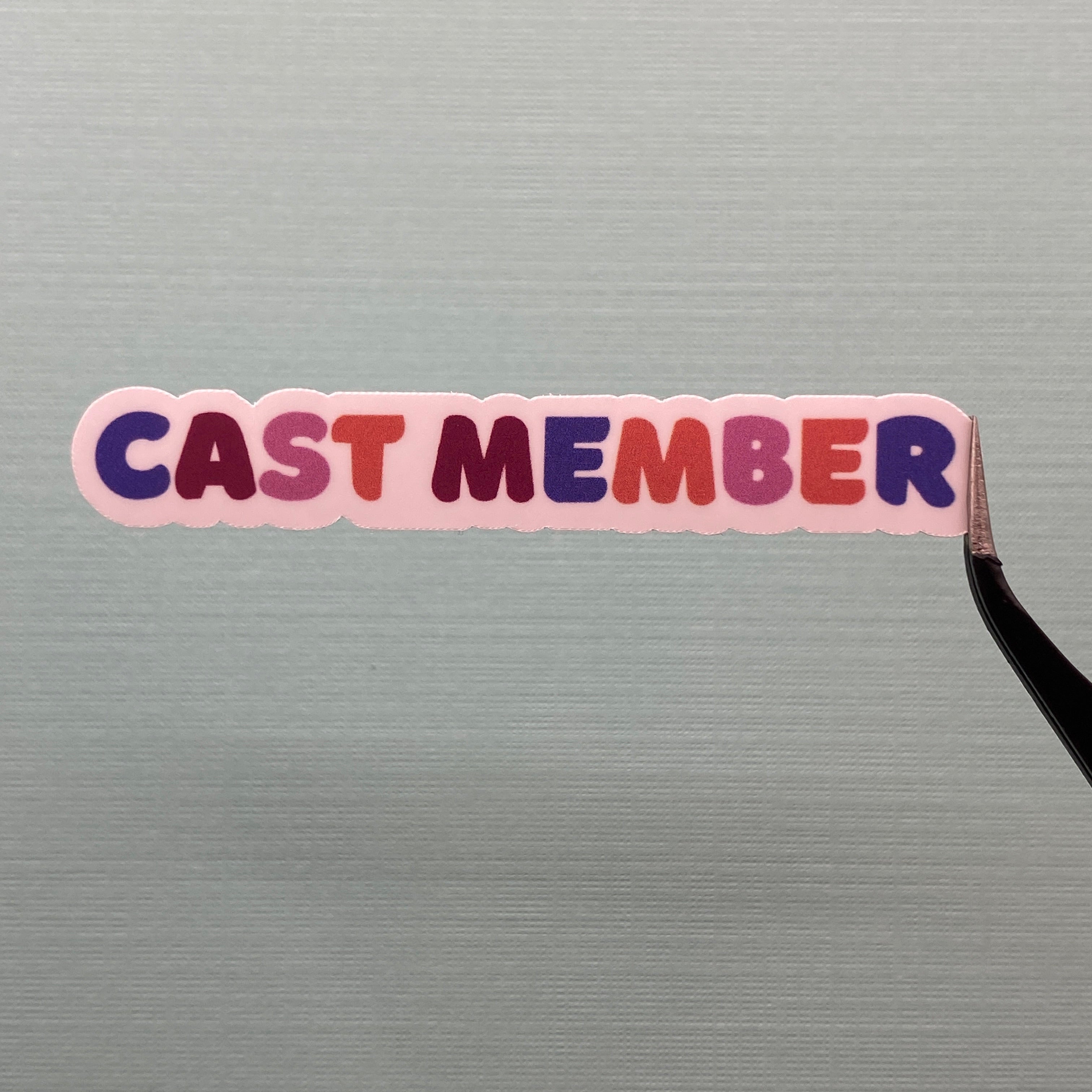 Colorful Cast Member Pixie Dust Stickers