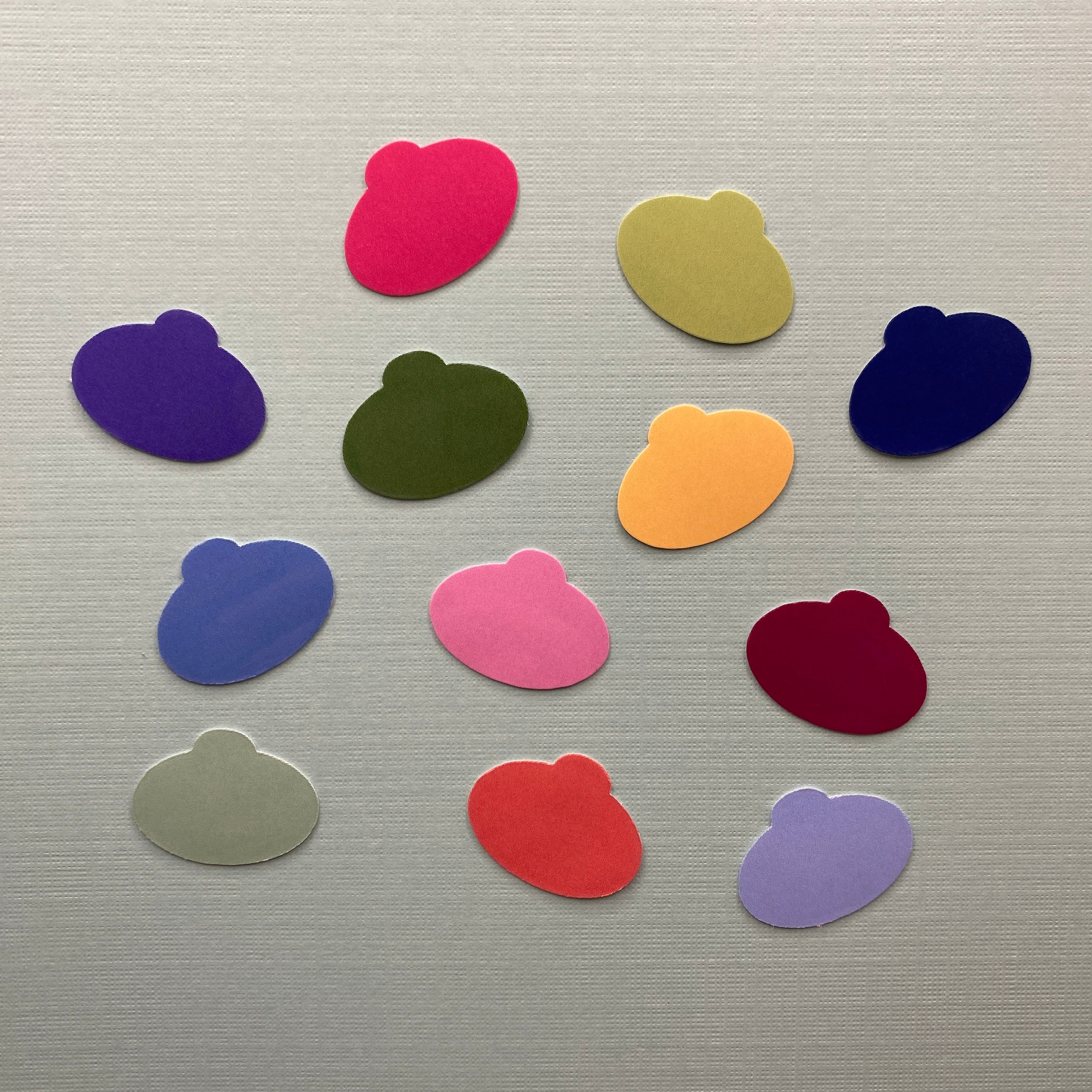 Name Tag Confetti Stickers
