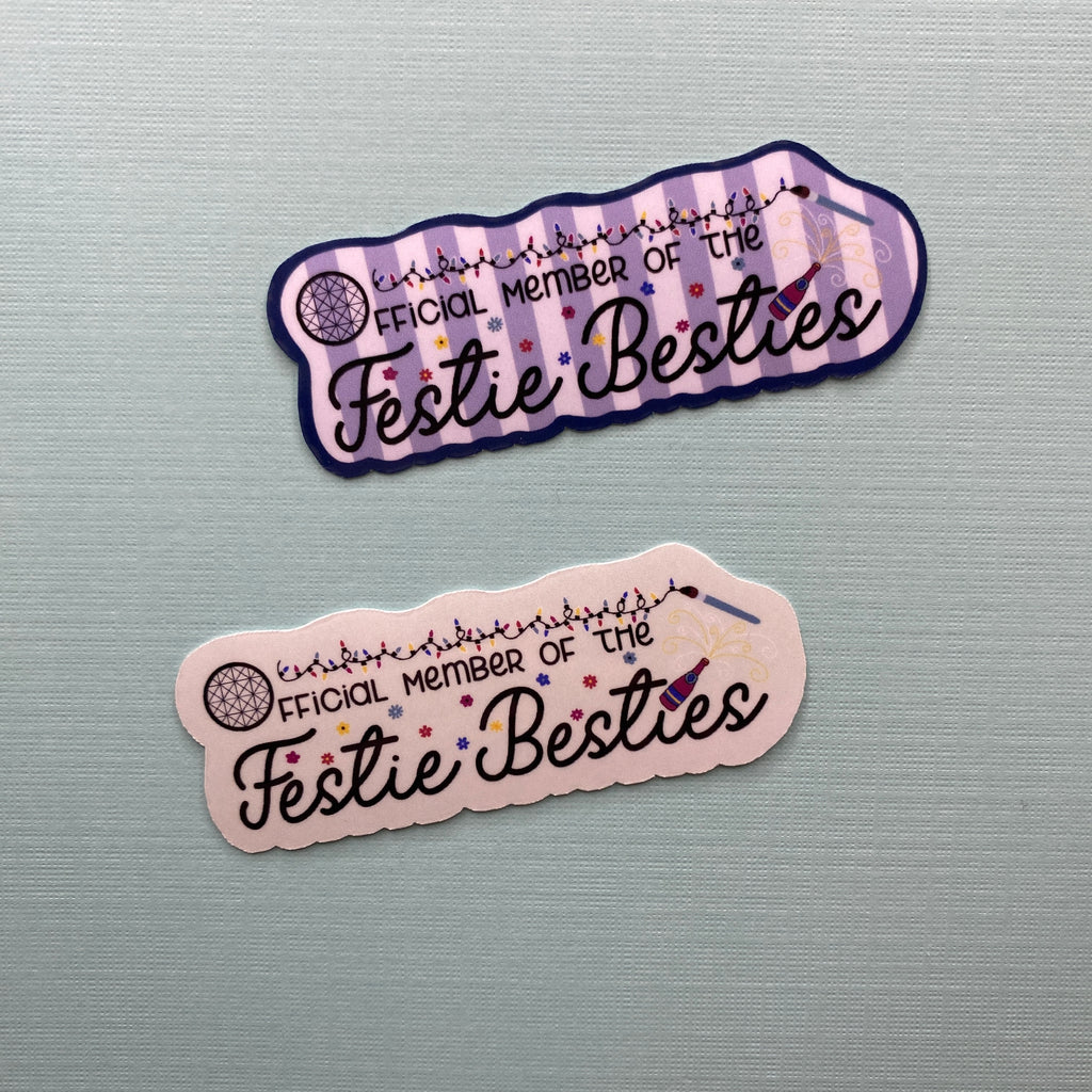 Festie Besties Sticker