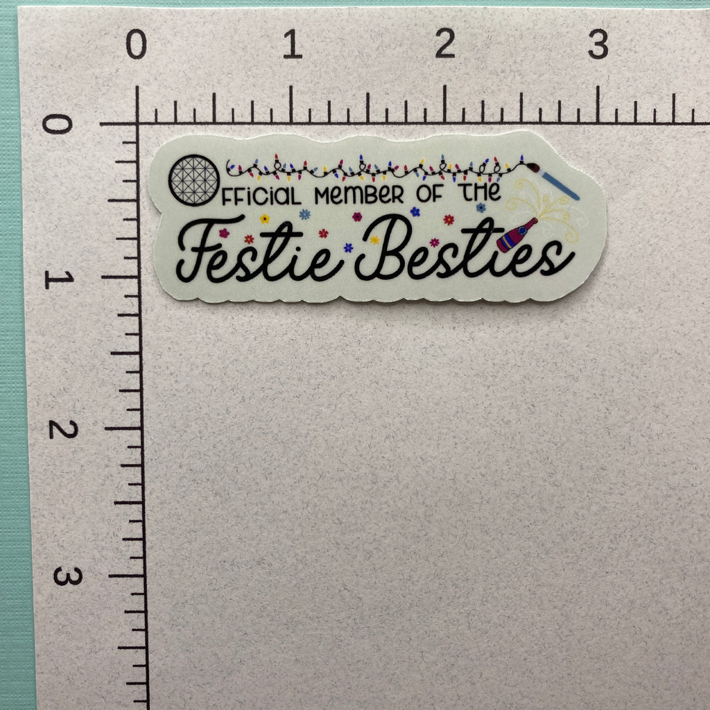 Festie Besties Sticker