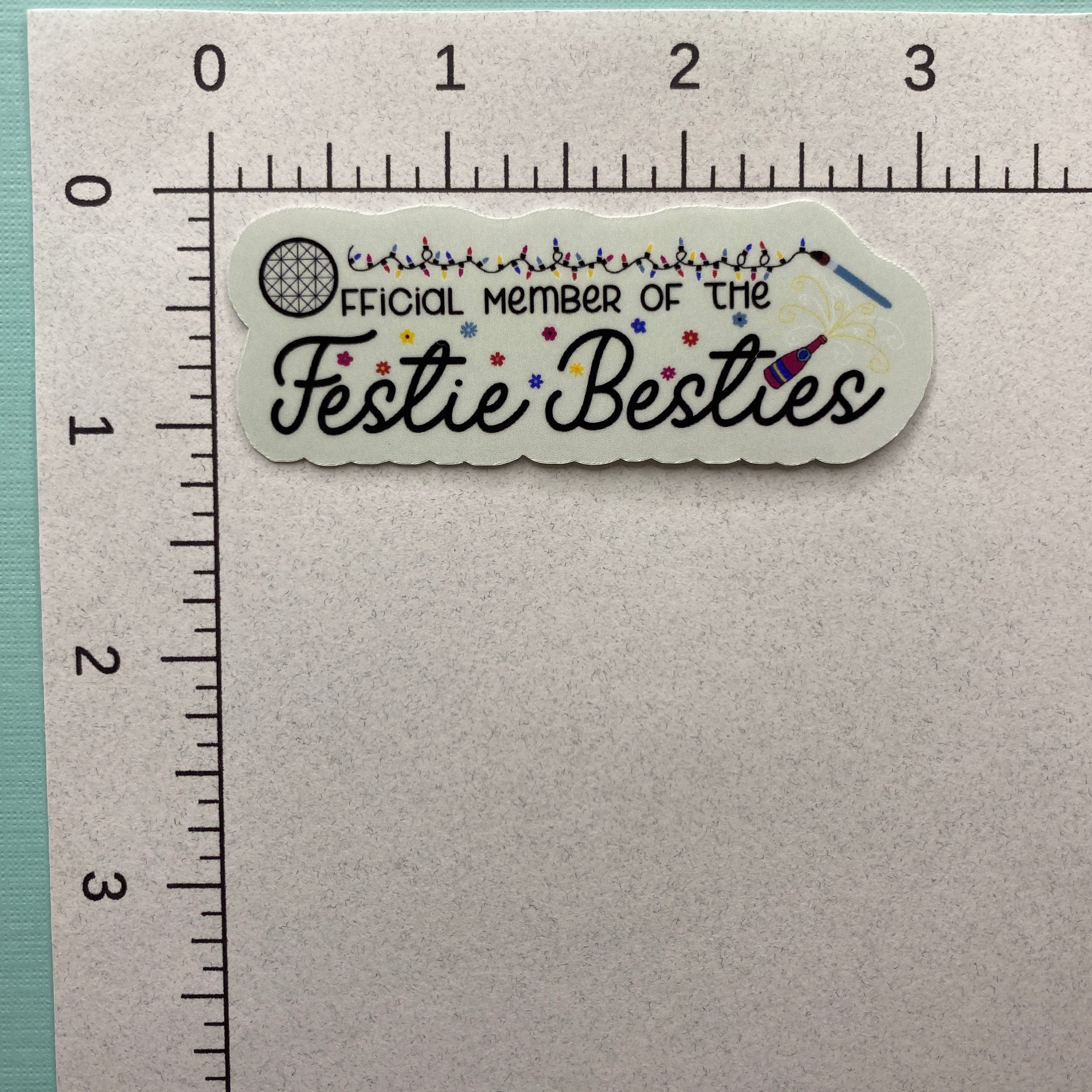 Festie Besties Sticker