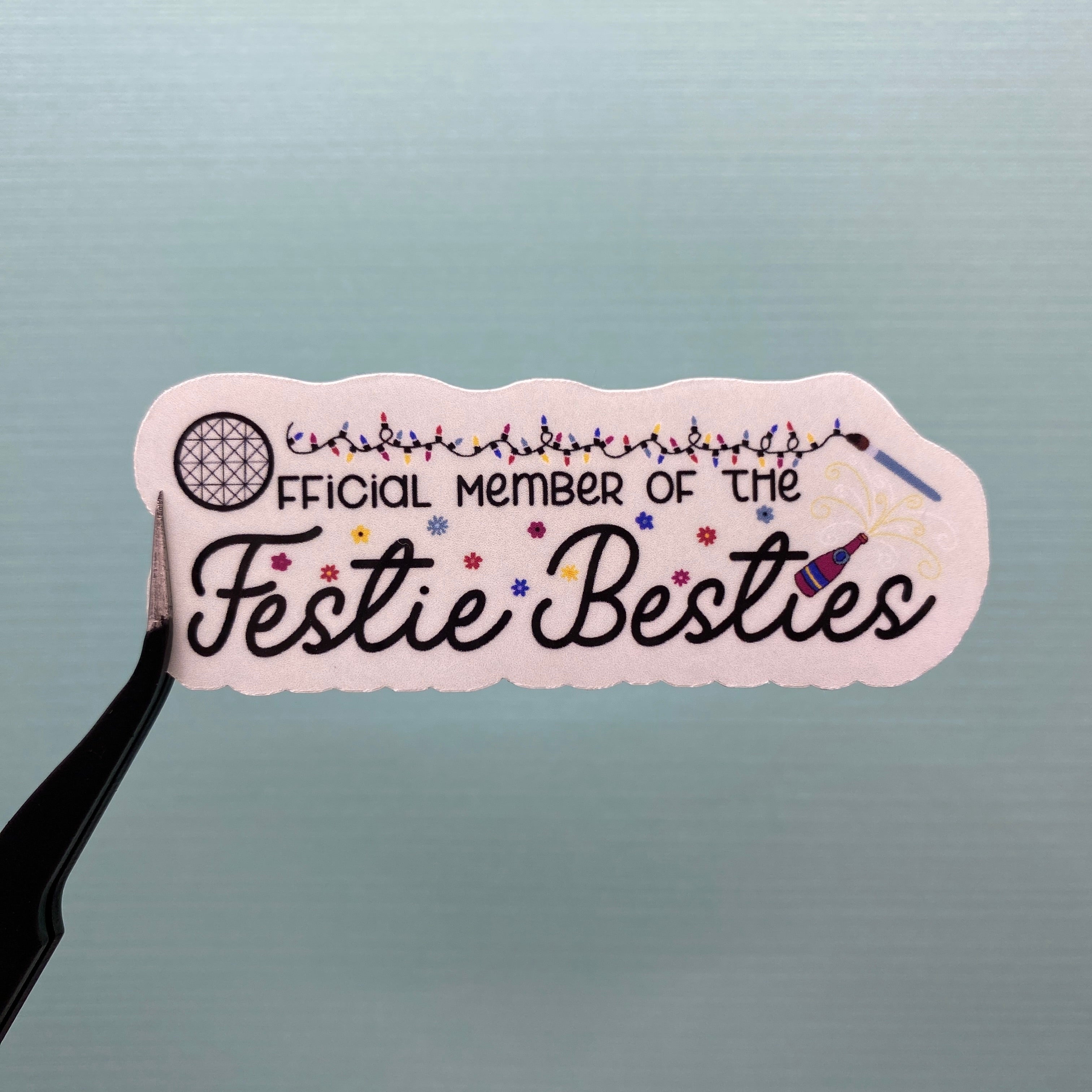 Festie Besties Sticker