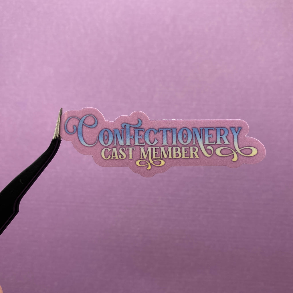 Confectionery Cast Member Sticker