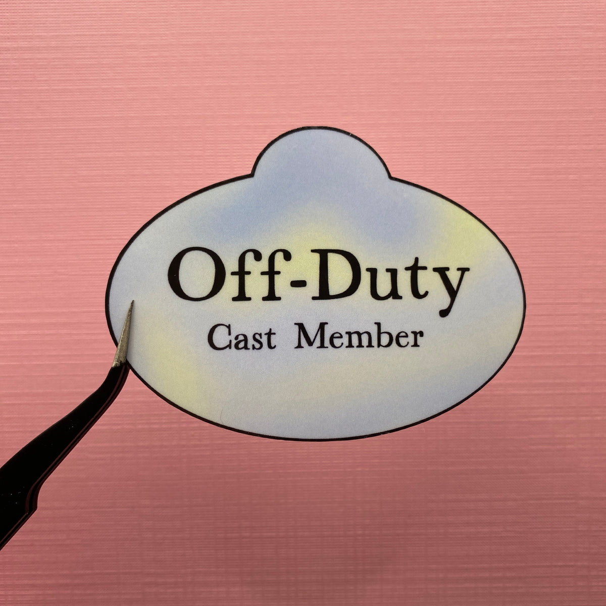 Off-Duty Cast Member Stickers