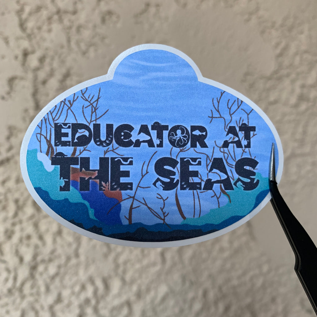 Role-Specific Cast Member Name Tag Stickers