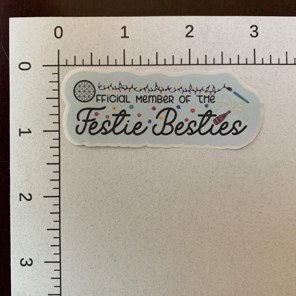 Festie Besties Sticker