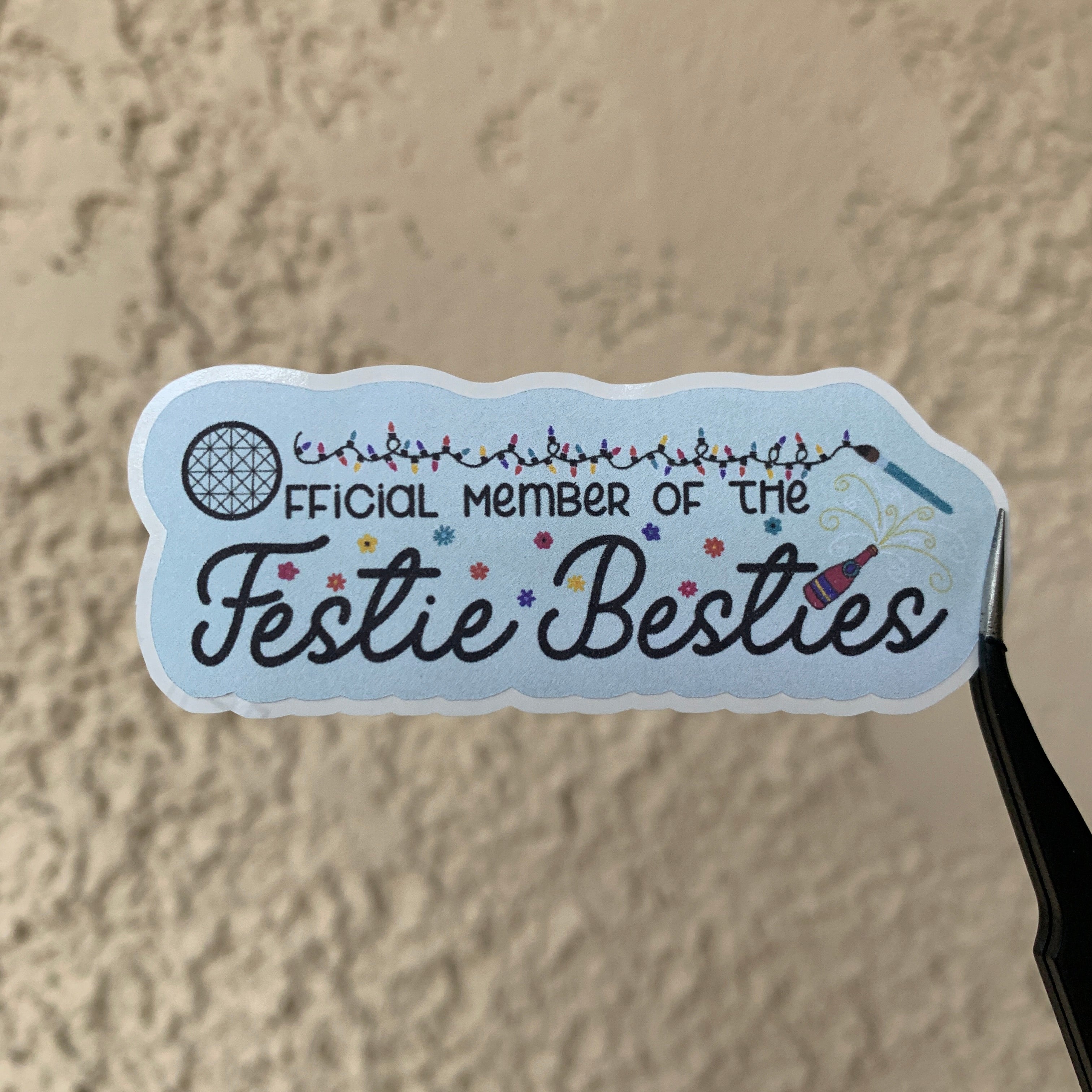 Festie Besties Sticker