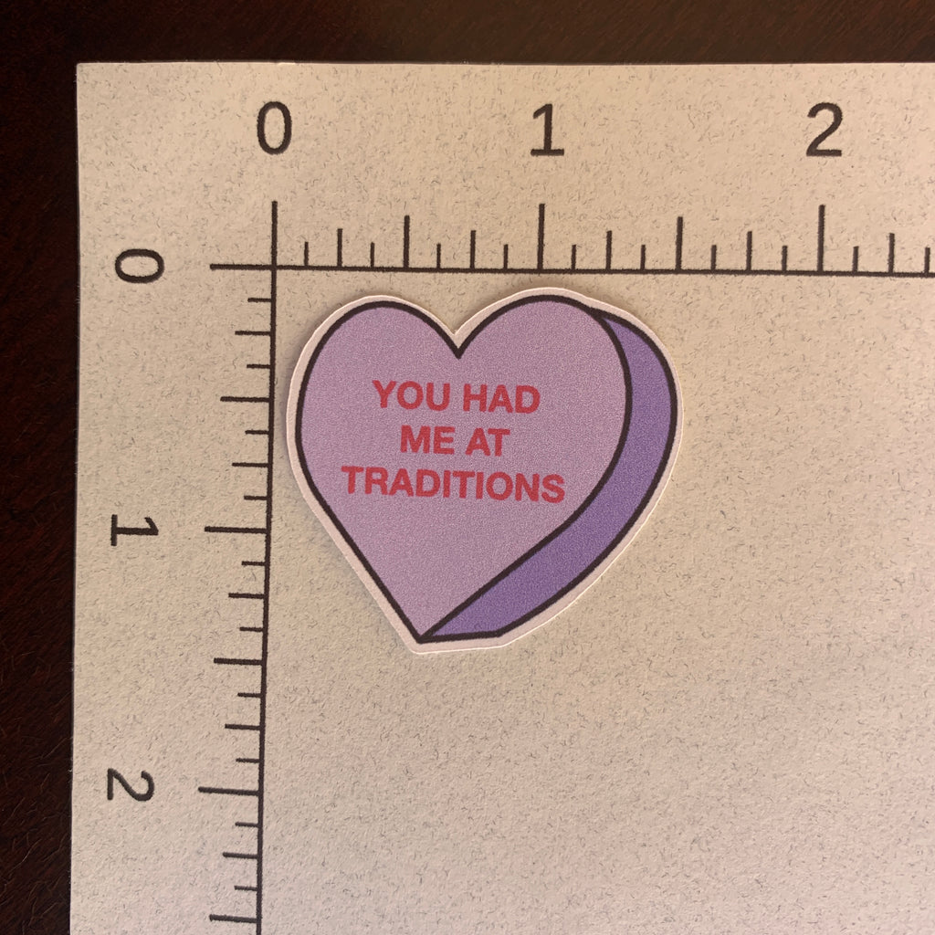 DCP Valentine Candy Heart Stickers