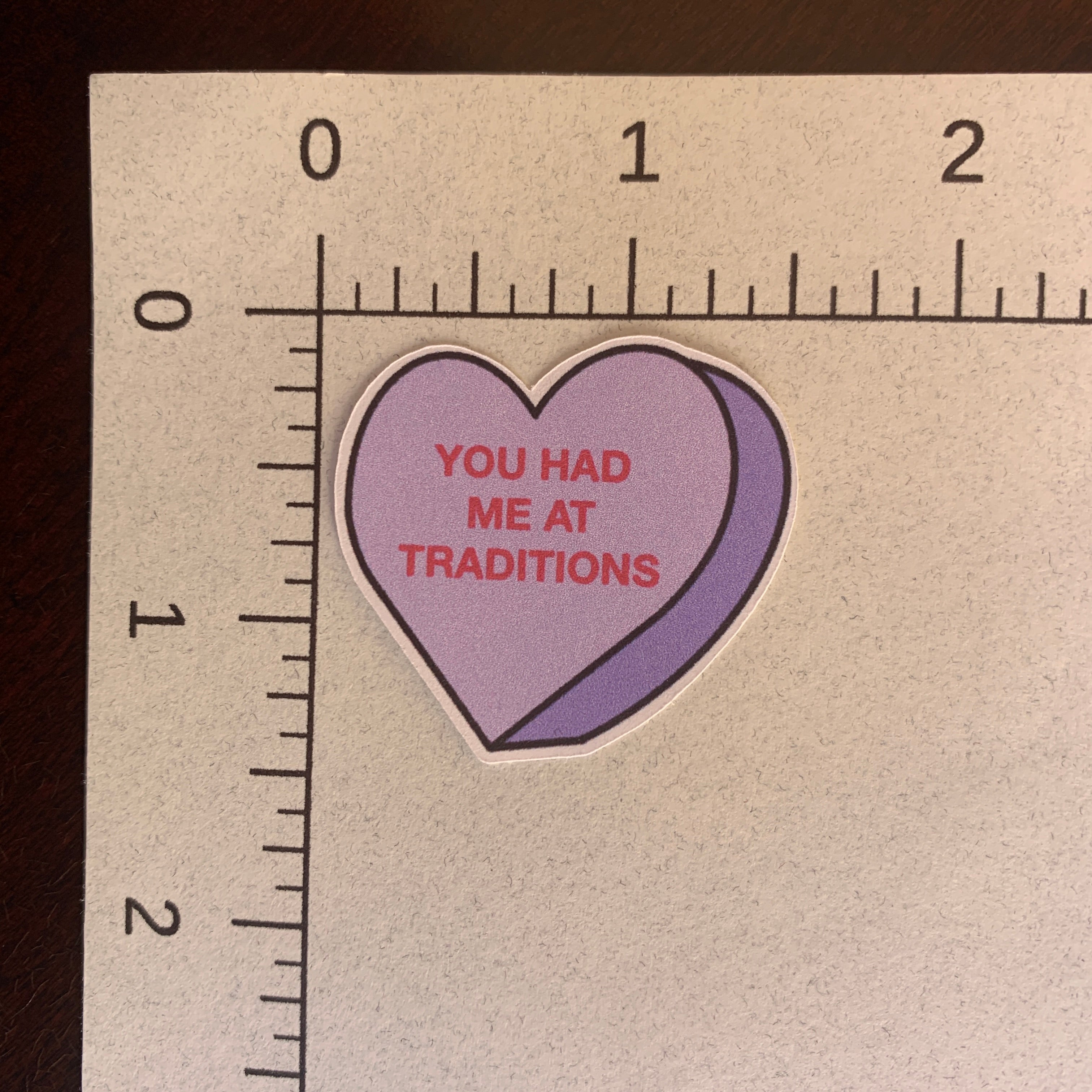 DCP Valentine Candy Heart Stickers