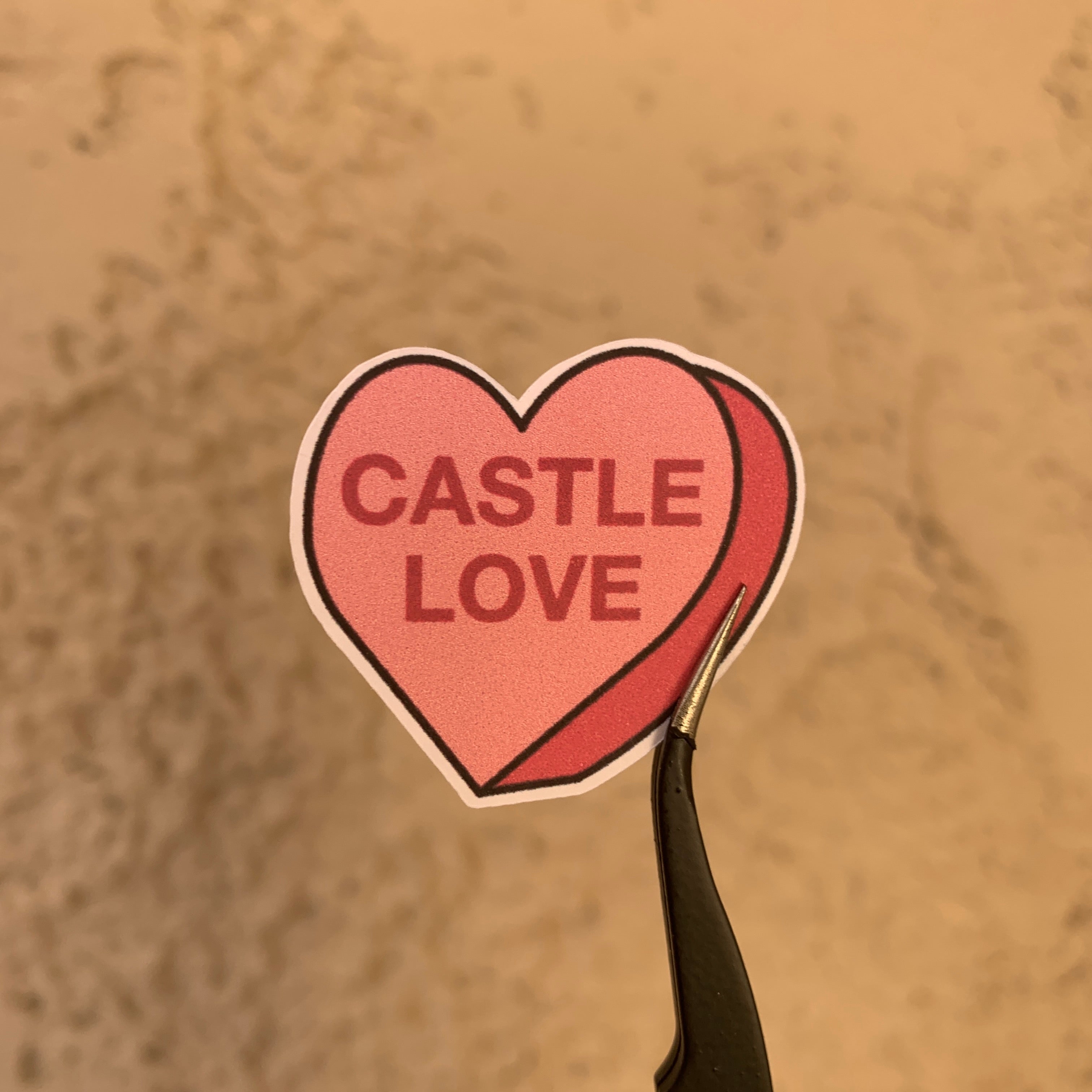 DCP Valentine Candy Heart Stickers