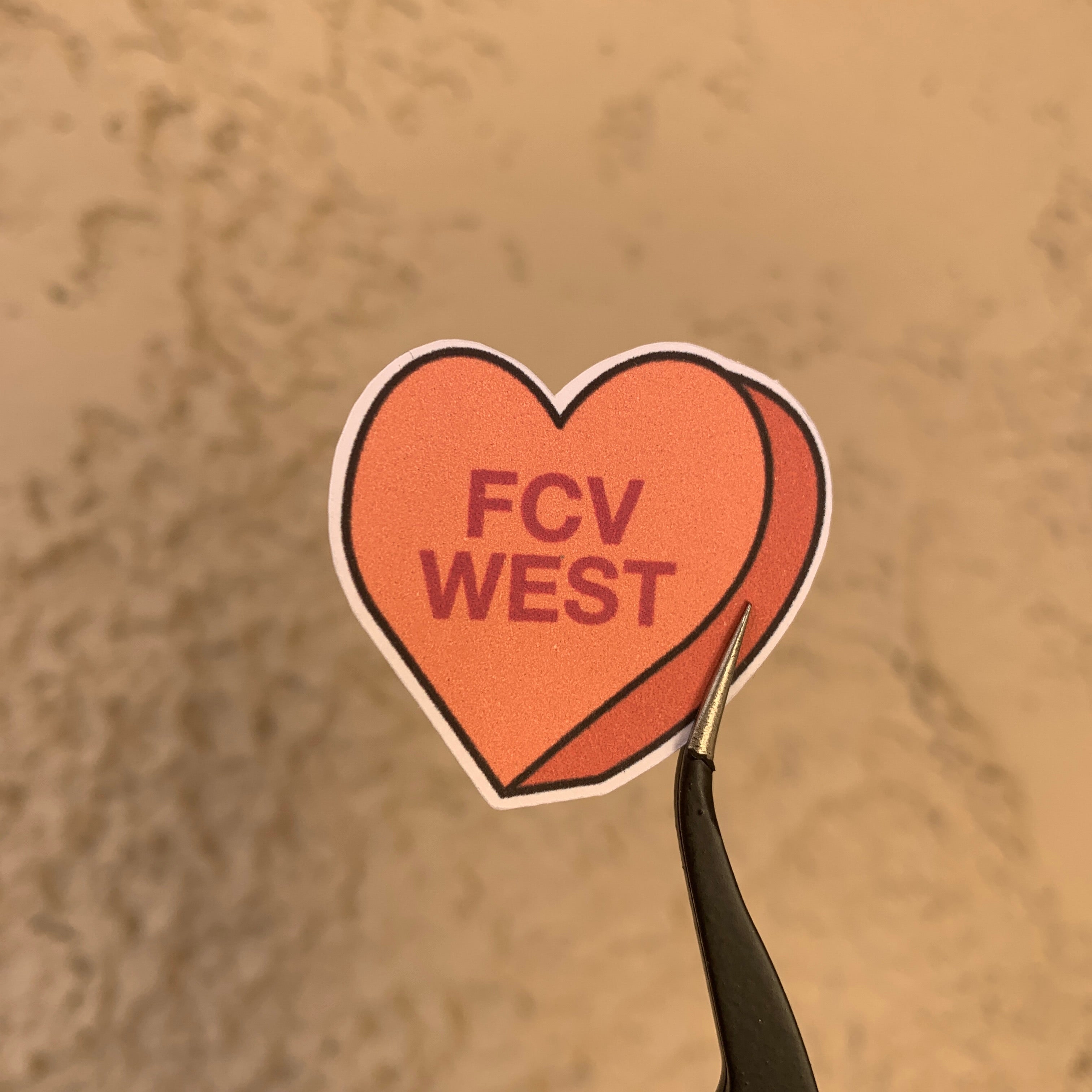 DCP Valentine Candy Heart Stickers