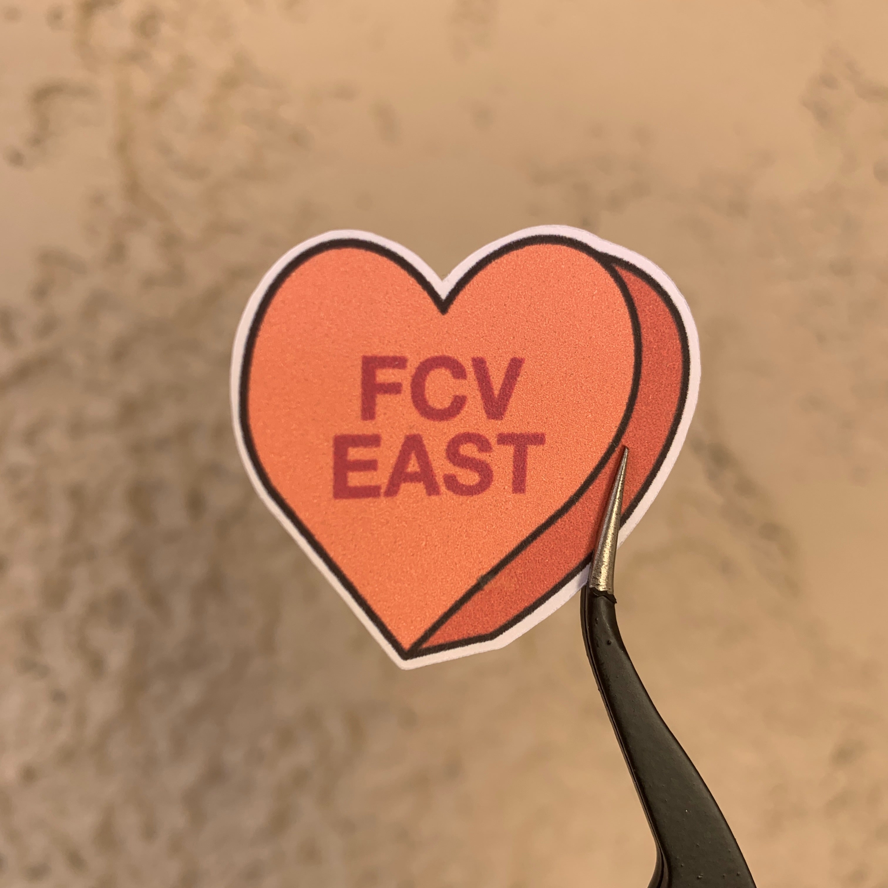 DCP Valentine Candy Heart Stickers