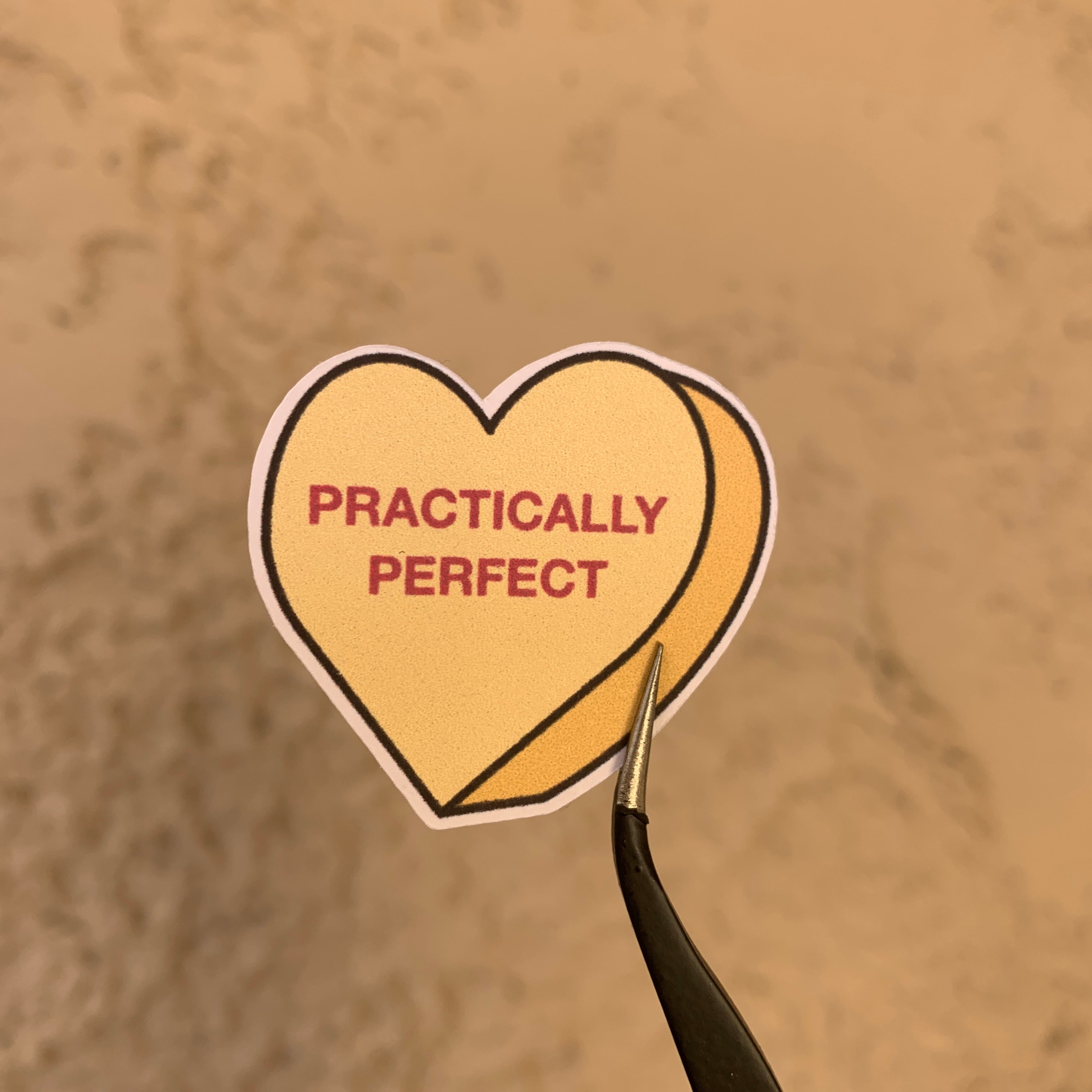 DCP Valentine Candy Heart Stickers