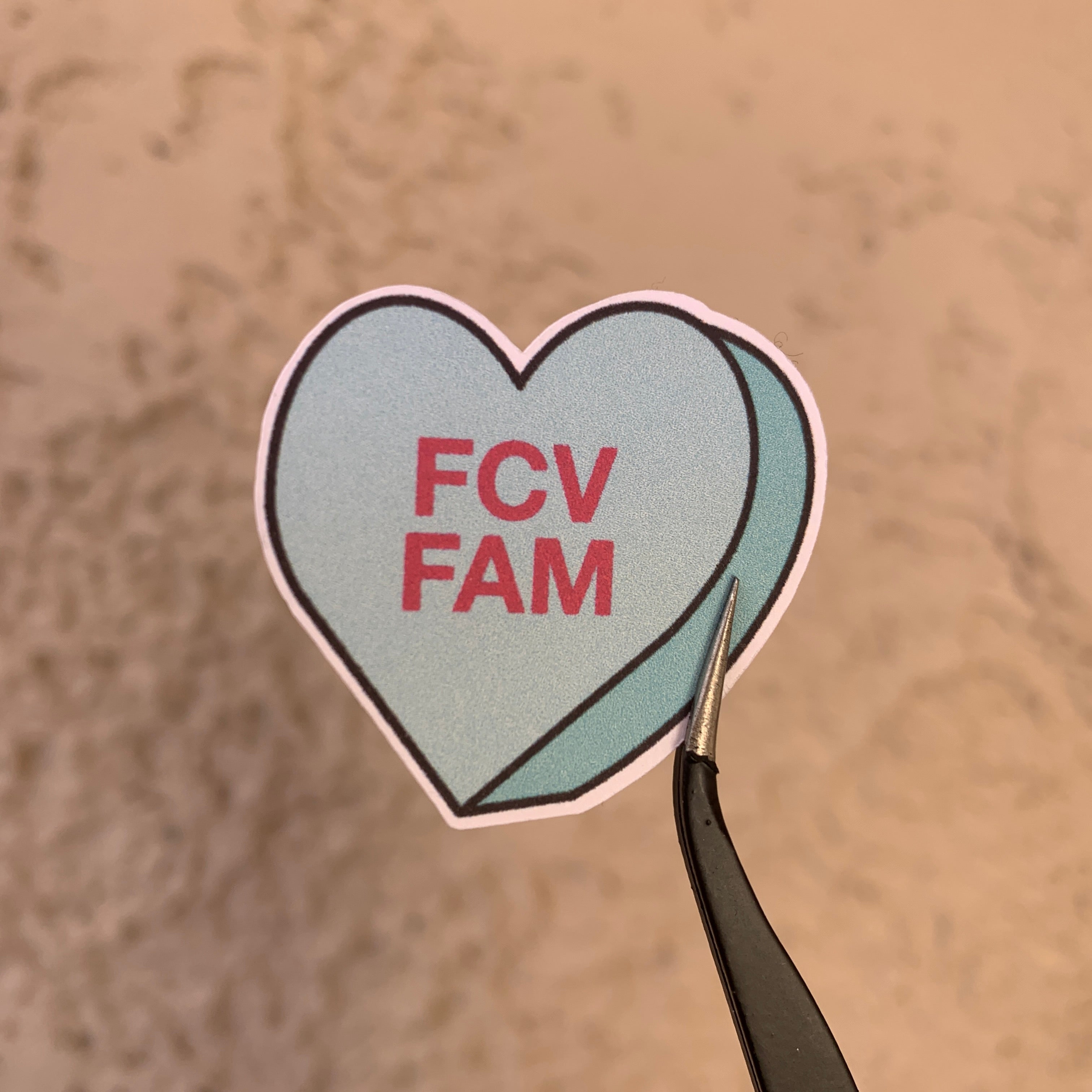 DCP Valentine Candy Heart Stickers