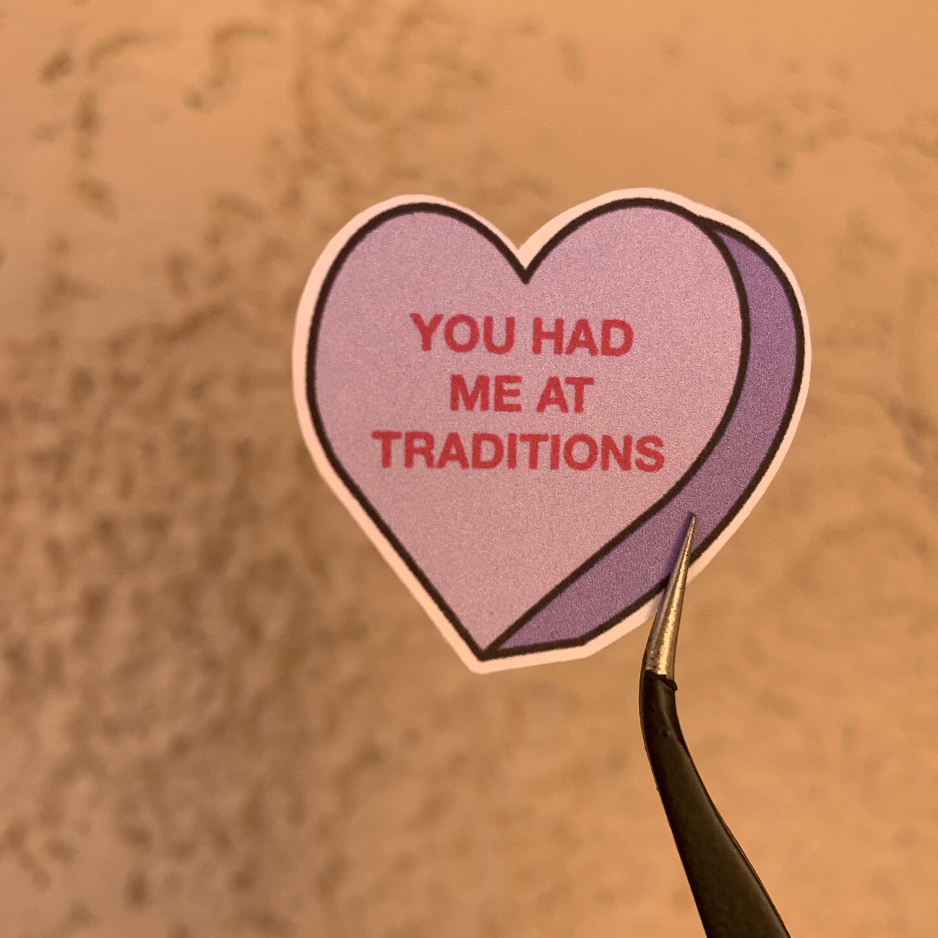 DCP Valentine Candy Heart Stickers