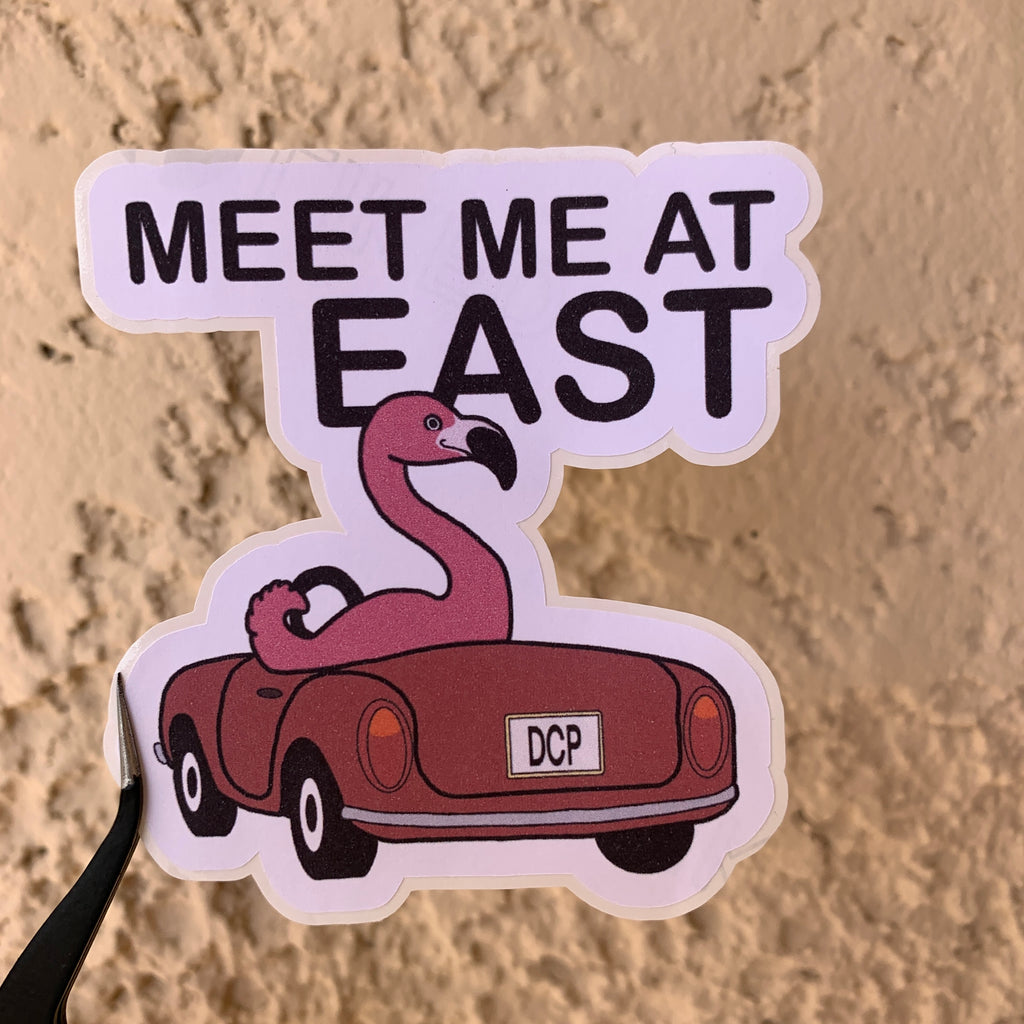 Meet Me At FCV Sticker