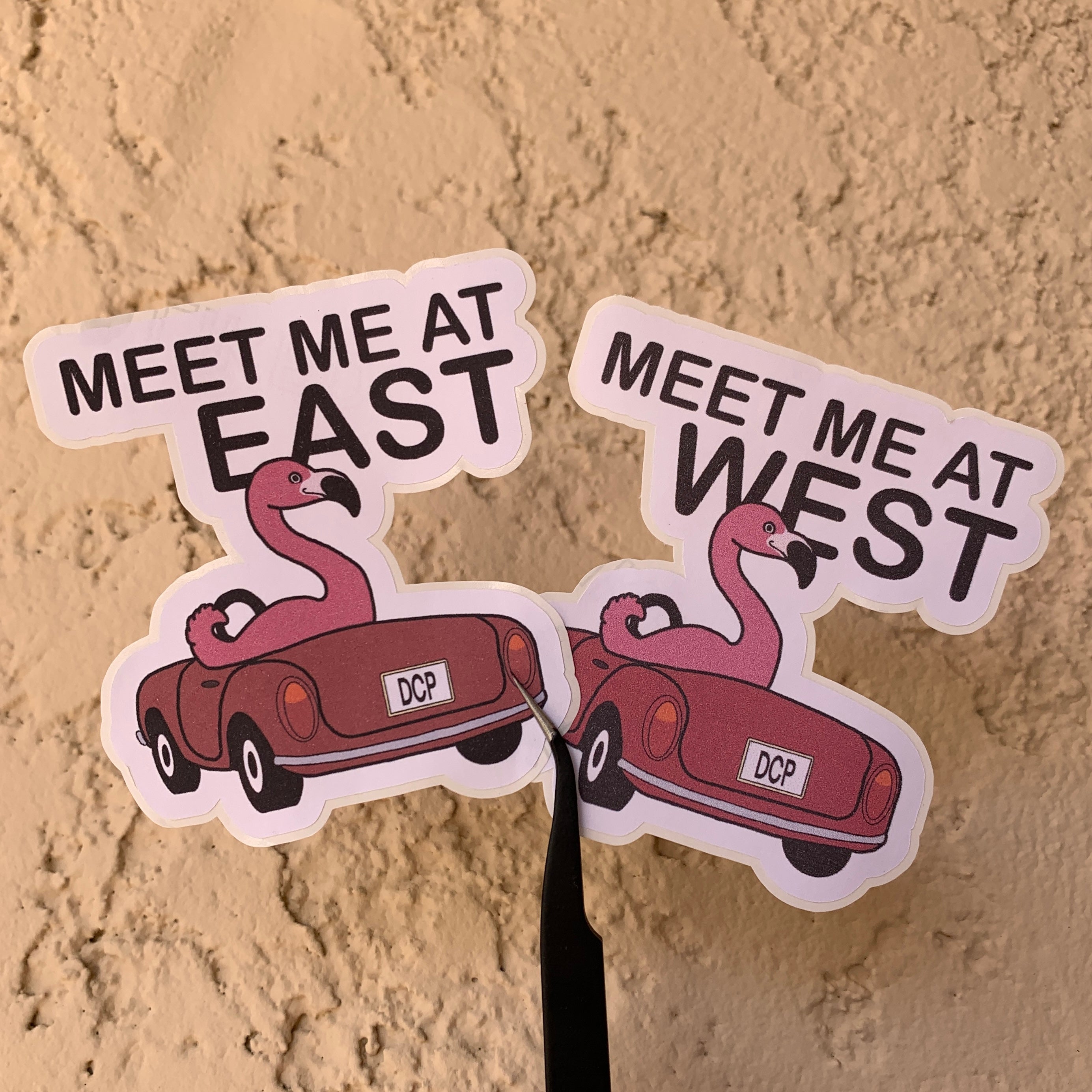 Meet Me At FCV Sticker