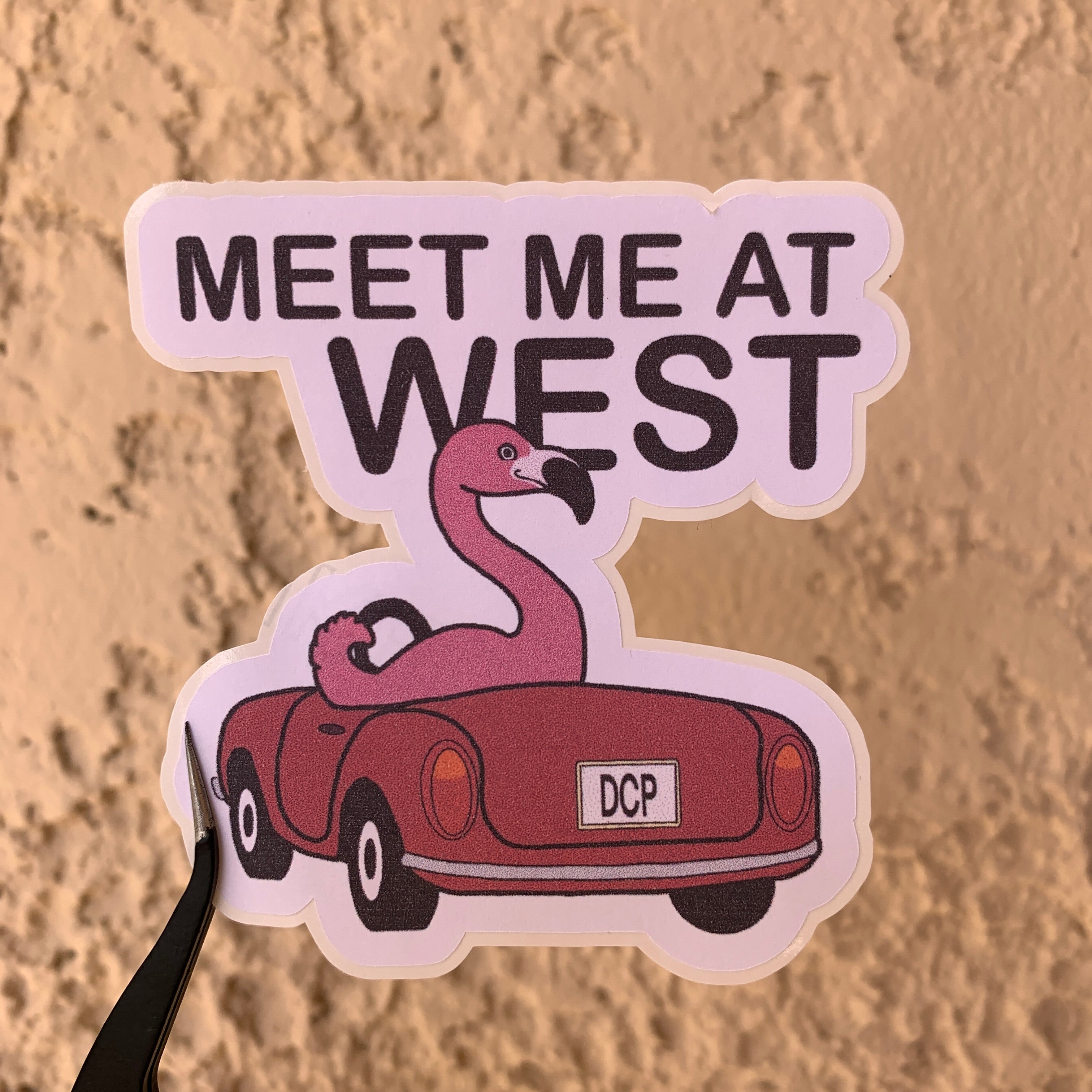 Meet Me At FCV Sticker
