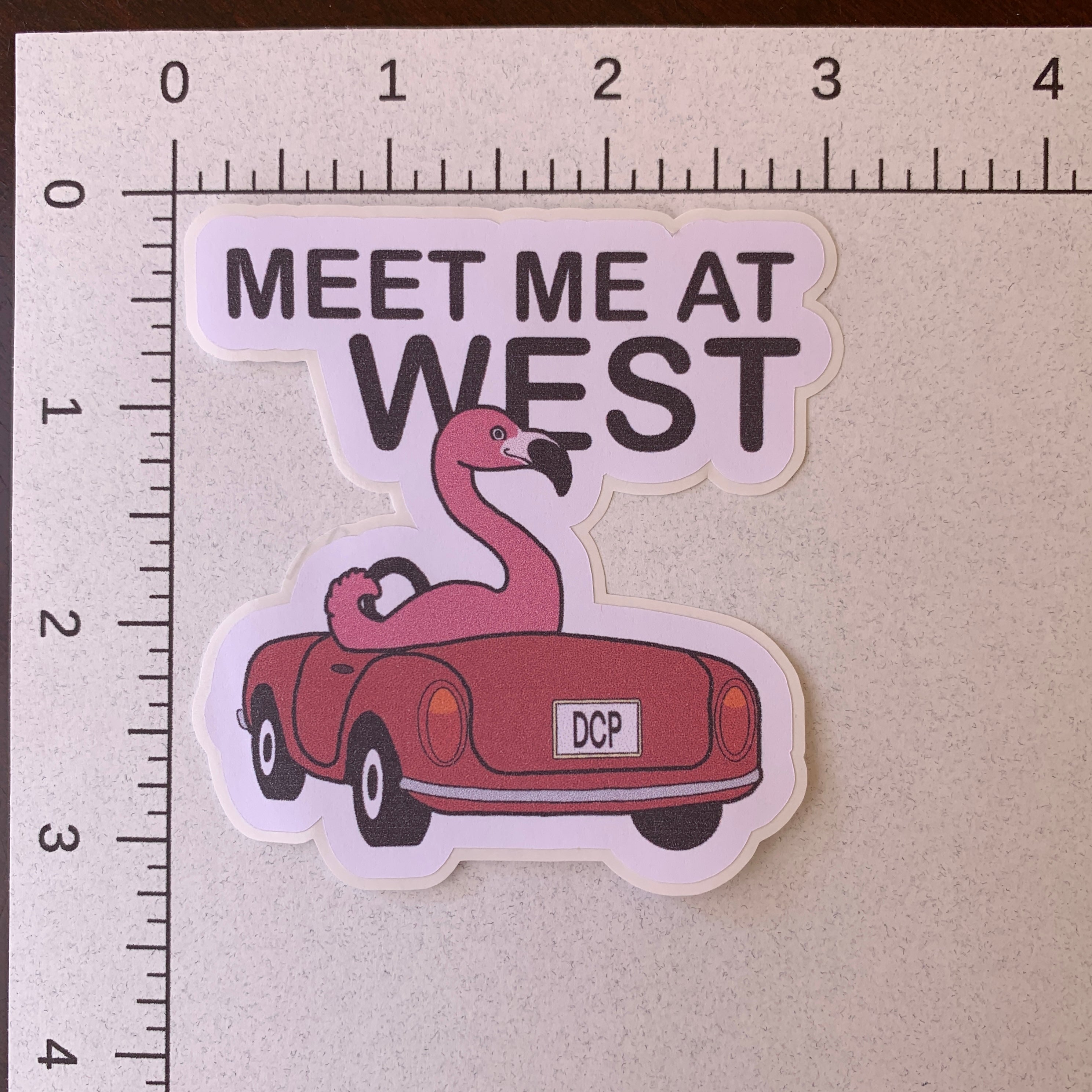 Meet Me At FCV Sticker