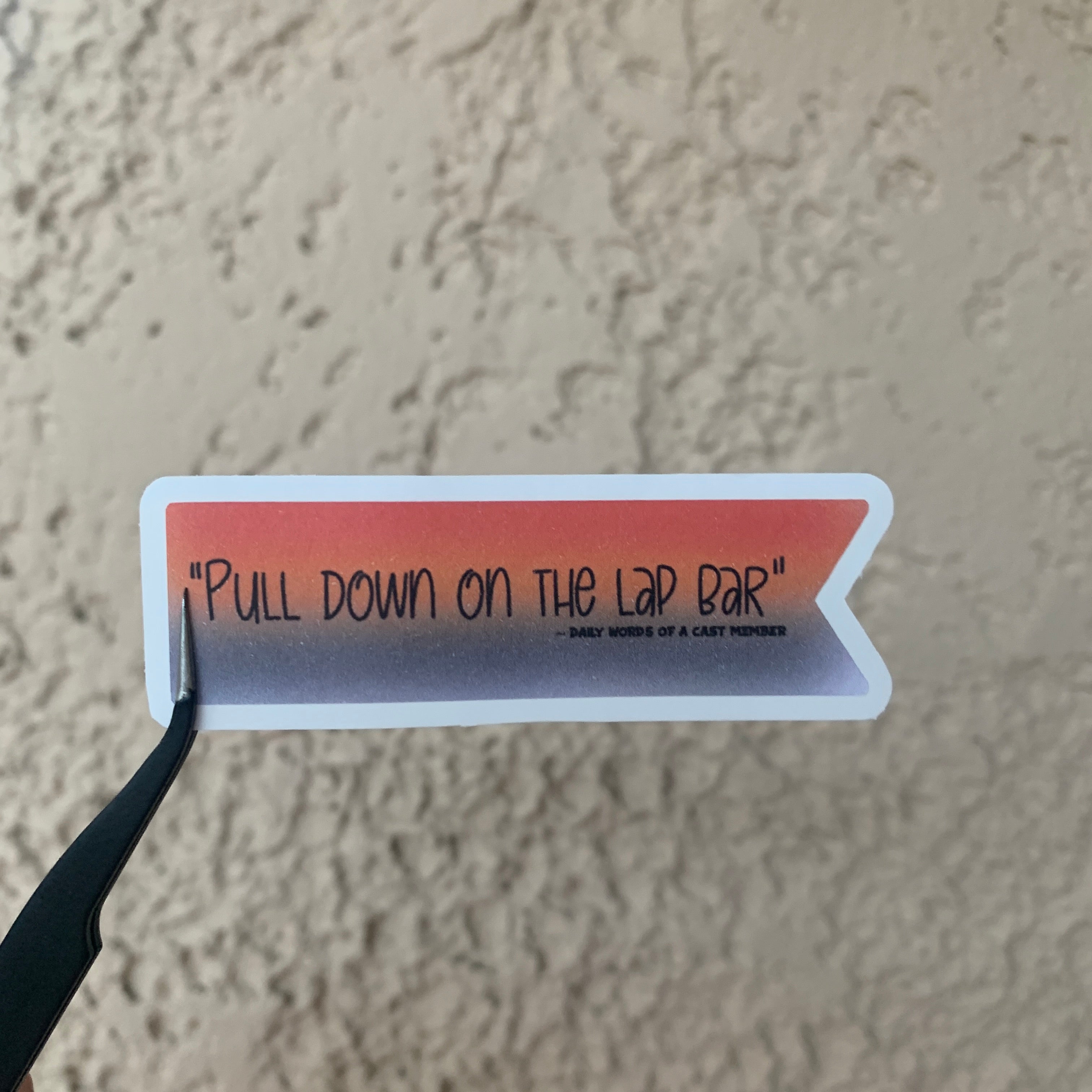 Daily Words of a Cast Member Stickers