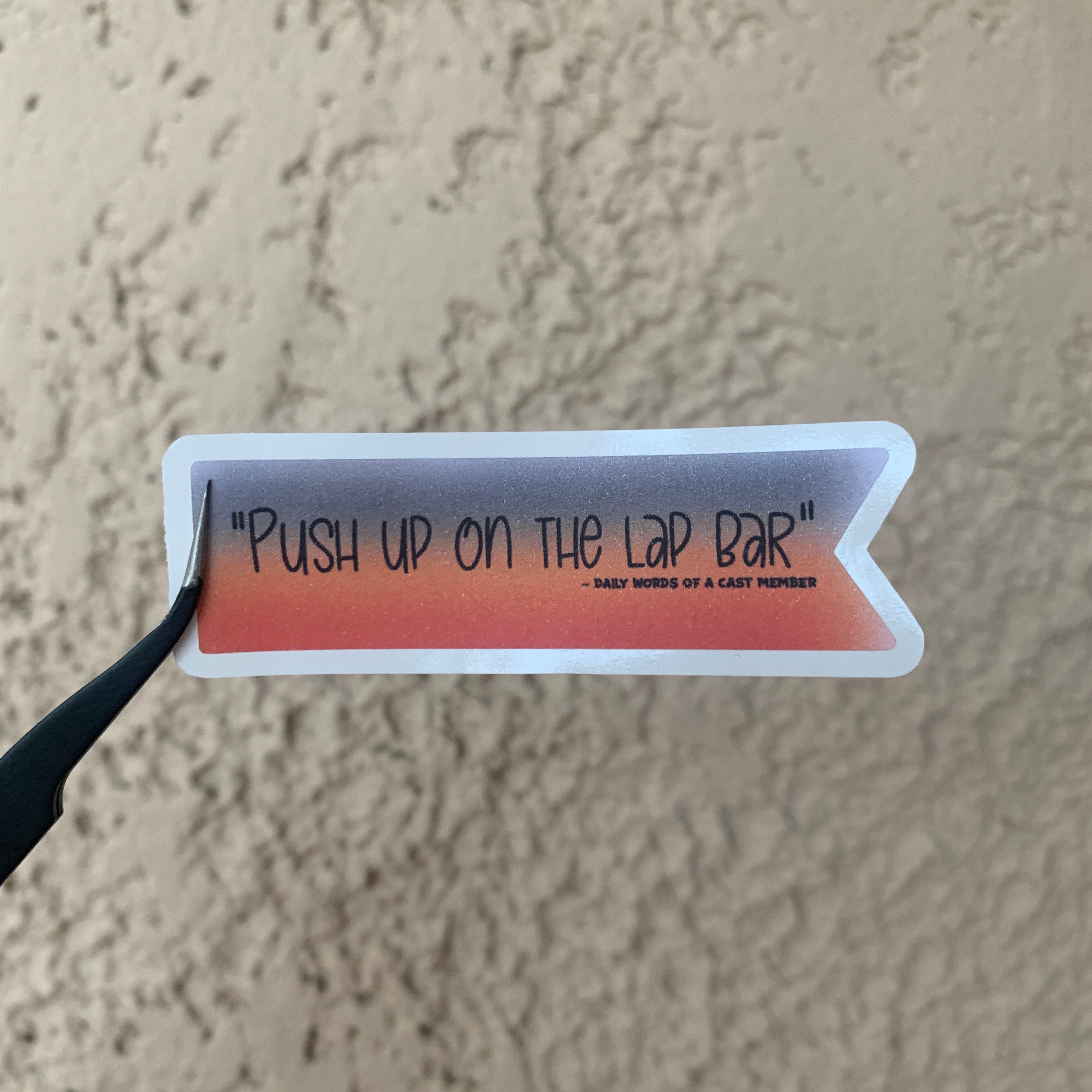 Daily Words of a Cast Member Stickers