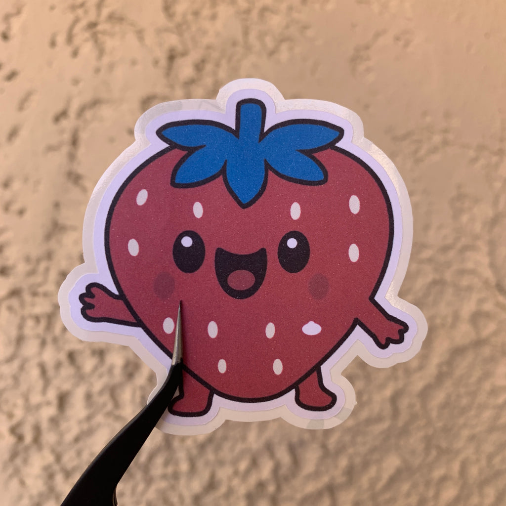 Strawberry Merchandise CM Sticker