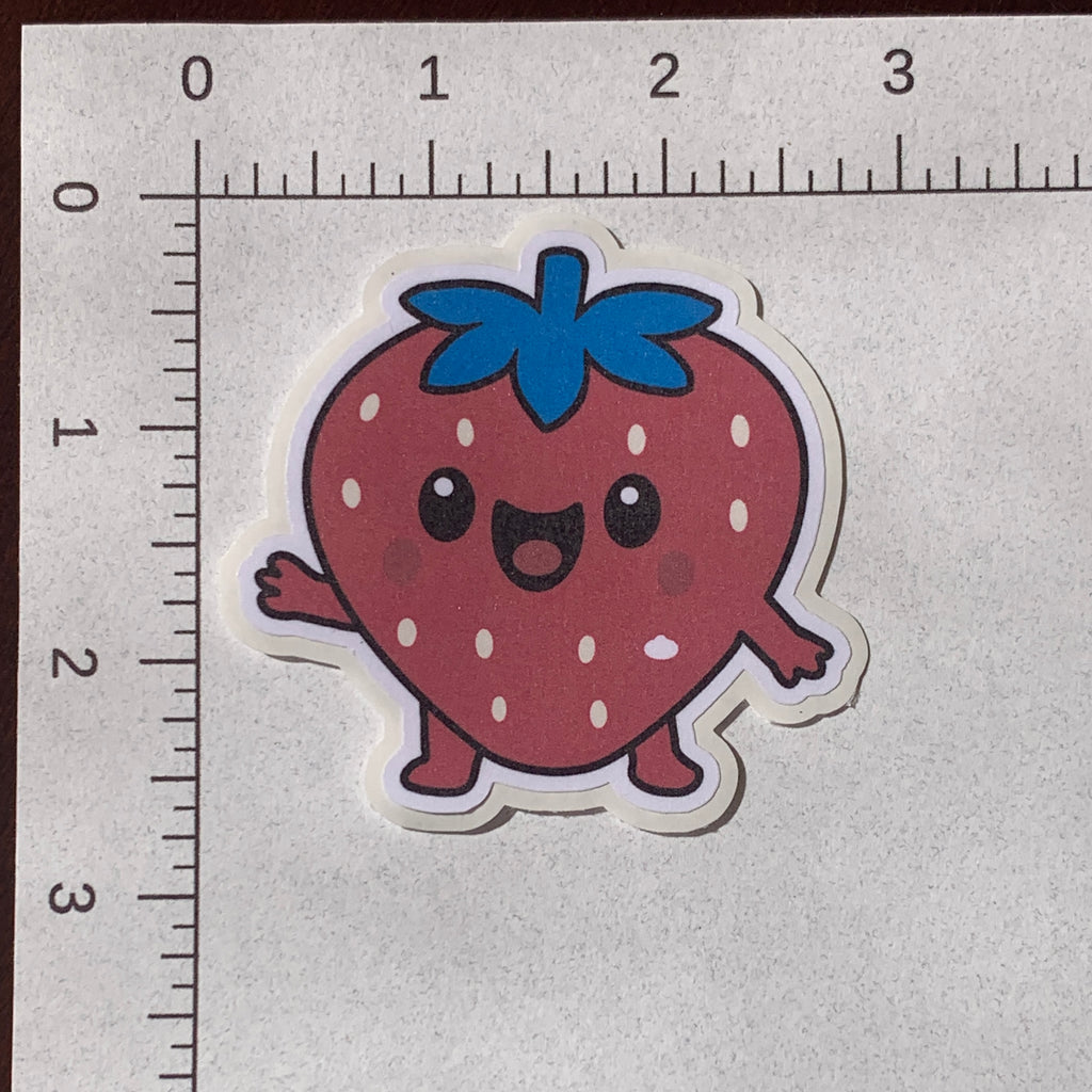 Strawberry Merchandise CM Sticker