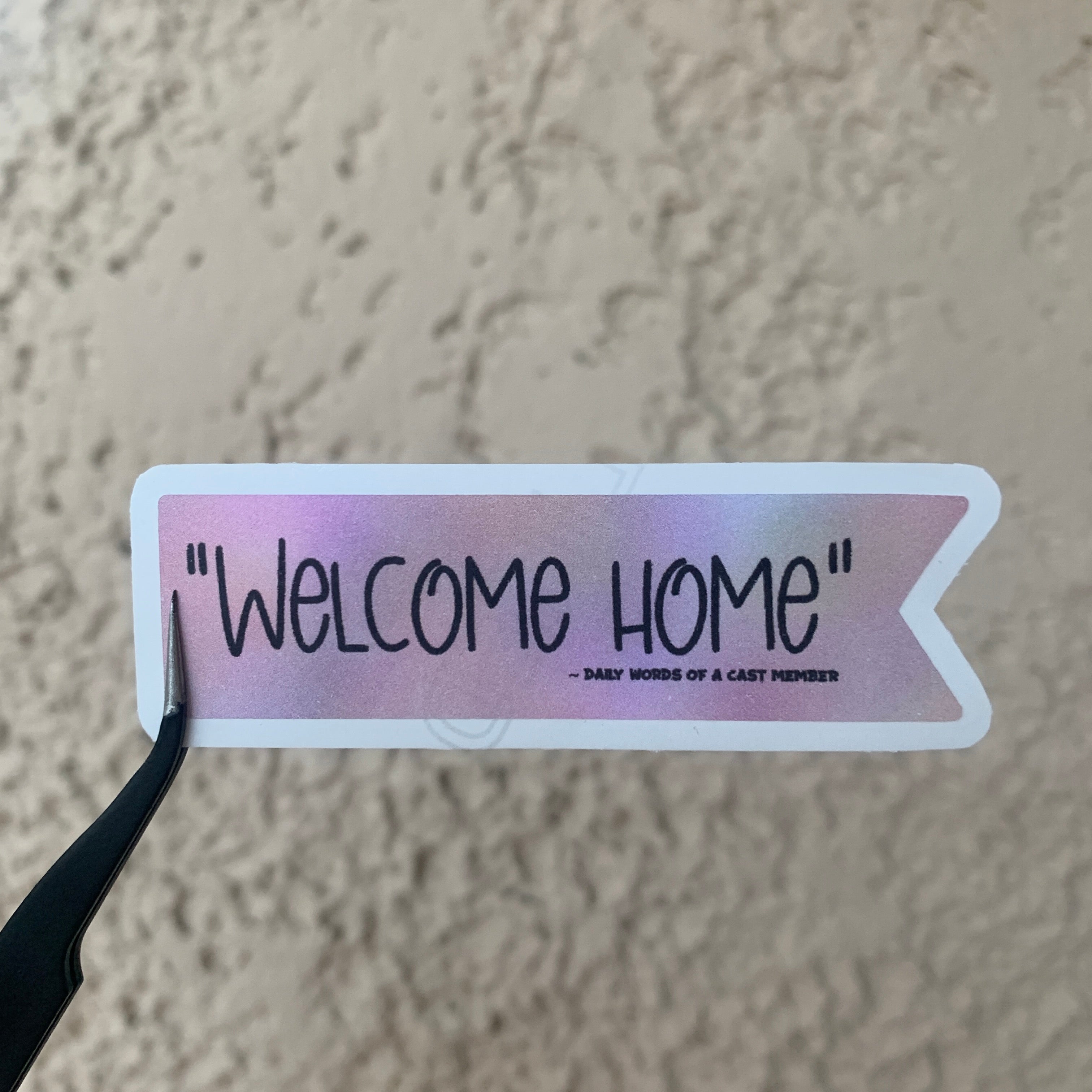 Daily Words of a Cast Member Stickers