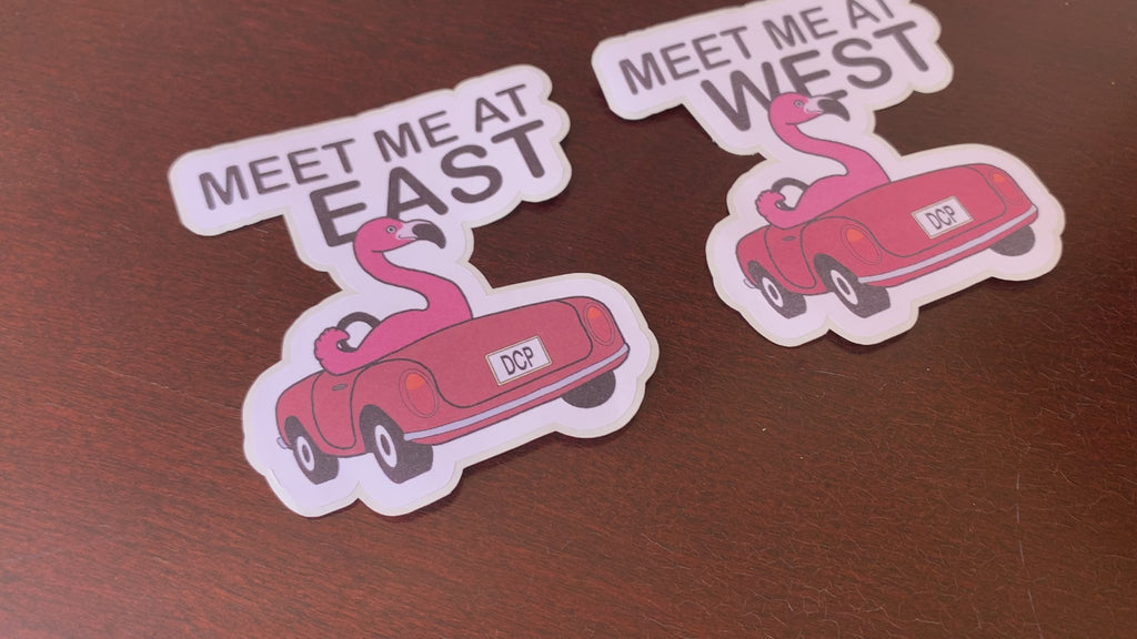 Meet Me At FCV Sticker